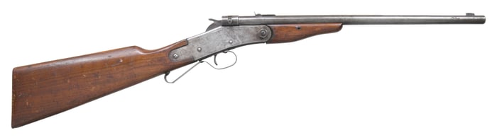 HAMILTON NO. 27 BREAK ACTION ACTION RIFLE.