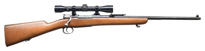 SPORTERIZED CHILEAN 1895 MAUSER BOLT ACTION RIFLE.