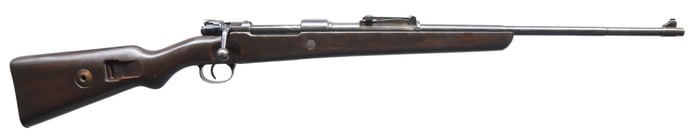 GERMAN MAUSER K98 SPORTERIZED BOLT ACTION RIFLE.