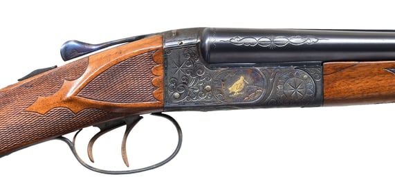 CUSTOM UPGRADED 28 GAUGE ITHACA NID SXS SHOTGUN