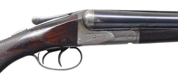 A.H. FOX STERLINGWORTH SXS SHOTGUN.