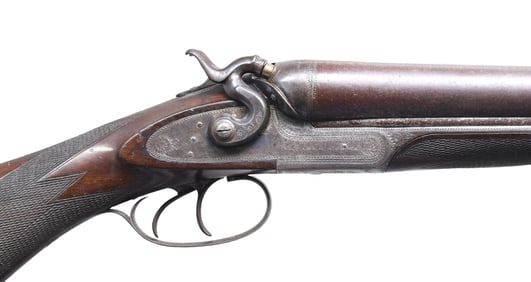 AMERICAN ARMS G.H. FOX PATENT SWING-OUT HAMMER SXS