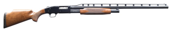 MOSSBERG MODEL 500AHT PUMP ACTION SHOTGUN.
