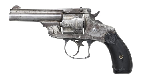 SMITH & WESSON 2ND MODEL TOP BREAK DA REVOLVER.