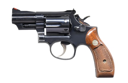 SMITH & WESSON MODEL 19-4 DA REVOLVER.