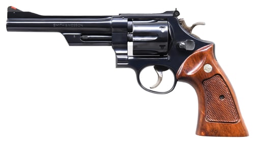 SMITH & WESSON MODEL 27-2 DA REVOLVER.