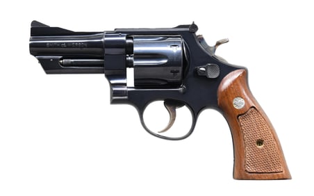 SMITH & WESSON MODEL 27-2 DA REVOLVER.