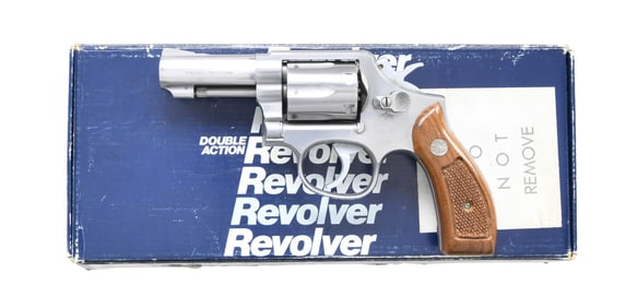SMITH & WESSON MODEL 65-3 DA REVOLVER.
