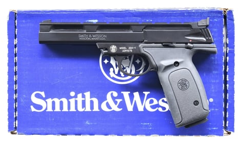 SMITH & WESSON 22A-1 SEMI AUTO PISTOL.
