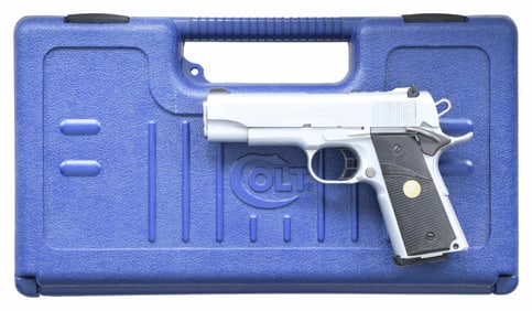 CUSTOMIZED COLT COMBAT COMMANDER SEMI AUTO PISTOL