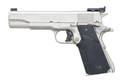 COLT NICKEL SERIES 70 CUSTOM GOVERNMENT MODEL