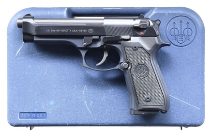 BERETTA M9 SEMI AUTO PISTOL.