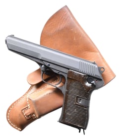 CZECH CZ MODEL 52 SEMI AUTO PISTOL.