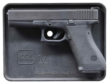 GEN 1 GLOCK MODEL 17 PISTOL W/ BOX & SPARE MAG.