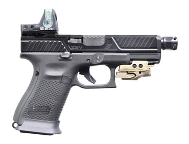 GEN 5 GLOCK / ZEV SEMI AUTO PISTOL WITH TRIJICON