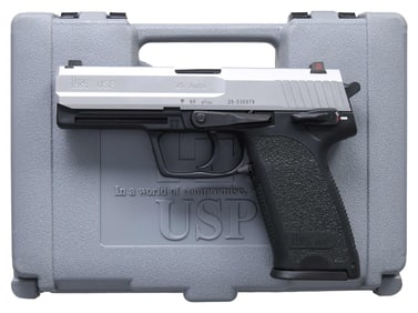 H&K USP SEMI AUTO PISTOL.