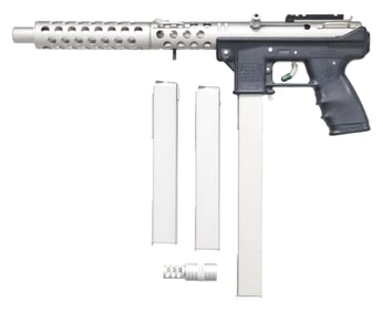 INTRATEC TEC-DC9 STAINLESS SEMI AUTO PISTOL.