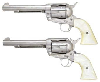 2 JP SAUER & SOHN / HAWES TEXAS MARSHAL REVOLVERS.