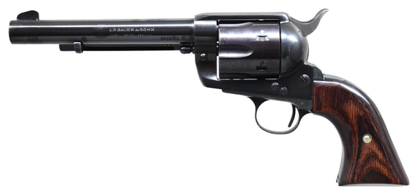 JP SAUER & SOHN / HAWES WESTERN MARSHAL REVOLVER.