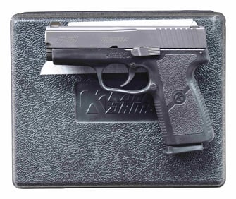 KAHR P40 SEMI AUTO PISTOL.