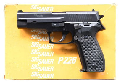 WEST GERMAN SIG SAUER P226 SEMI AUTO PISTOL WITH