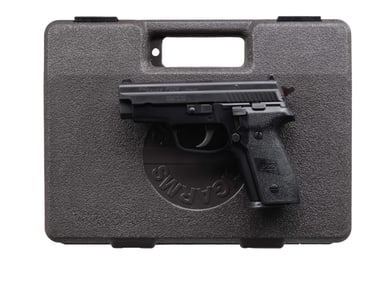SIG SAUER P229 STAINLESS SEMI AUTO PISTOL.