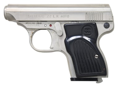 STERLING 22 LR AUTO PISTOL.