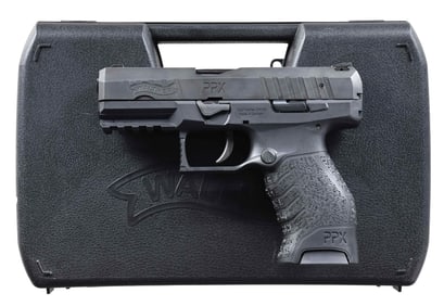 WALTHER PPX M1 SEMI AUTO PISTOL.