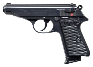 VERY NICE WEST GERMAN WALTHER MODEL PP .22 LR