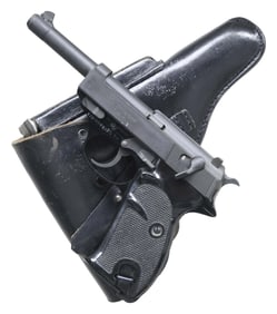 WALTHER P1 SEMI AUTO PISTOL.