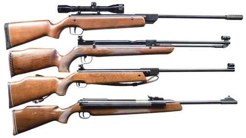 4 SPRING PISTON AIR RIFLES