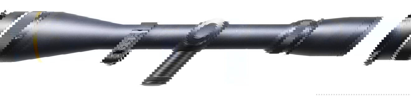 LEUPOLD VX-3 6.5-20X40MM EFR TARGET SCOPE.: Leupold VX-3 6.5-20x40mm EFR Target scope. Scope has fine crosshair reticle with dot in the center & very good + bright optics. Scope has leveling ring. Lens covers & matching numbered factory box are