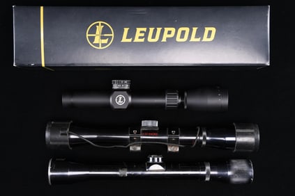 LOT OF THREE SCOPES.