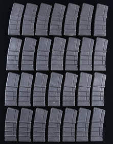 LOT OF 28 THERMOLD AR-15 MAGAZINES.