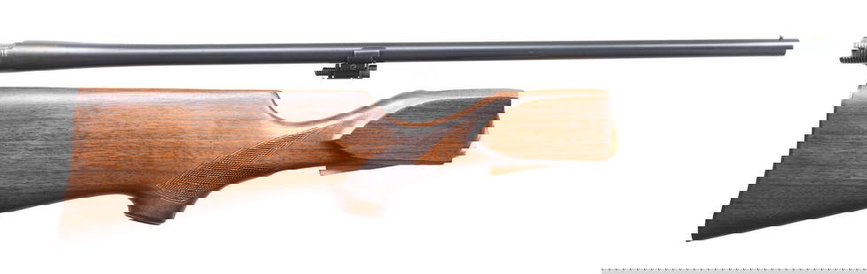 DESIRABLE SAVAGE MODEL 99 .410 GA BARREL & 99-EG: RIFLE STOCK. Lot consists of: (1.) .410 GA, 2 1/2" featherweight shotgun bbl. adapted for Model 99-F and Model 99-G takedown rifles. Length 24" with brass front bead. Bbl. was supplied in a combinatio