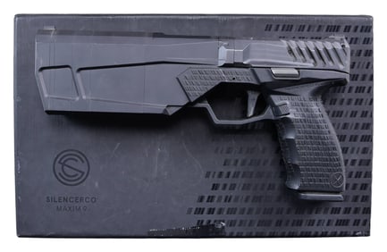SILENCER CO MAXIM 9 INTEGRALLY SUPPRESSED PISTOL.