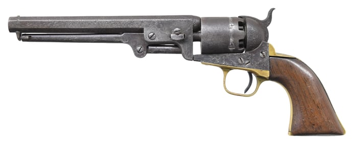 CIVIL WAR COLT 1851 NAVY REVOLVER.
