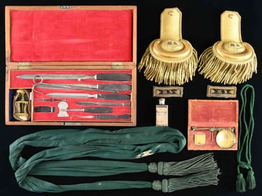 LARGE CIVIL WAR SURGEON'S GROUPING.