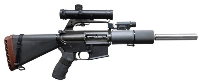 DPMS / NMSAMA MODEL A-15-SBR SEMI-AUTOMATIC RIFLE
