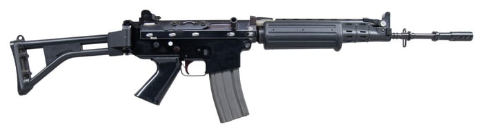 PRE-BAN BELGIUM FN FNC556 WITH FOLDING STOCK.