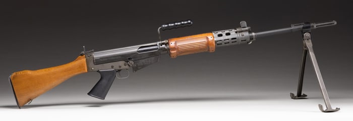 DESIRABLE, SBL INDUSTRIES ISRAELI HEAVY FAL RIFLE.
