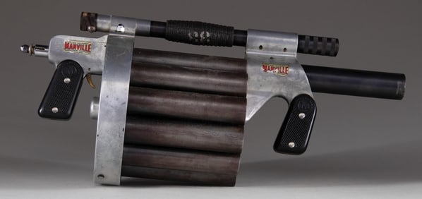 SCARCE "MANVILLE GUN" 37MM REVOLVING 12-SHOT