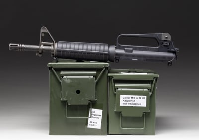DESIRABLE AR-15 UPPER, ATCHISSON .22 CONVERSION