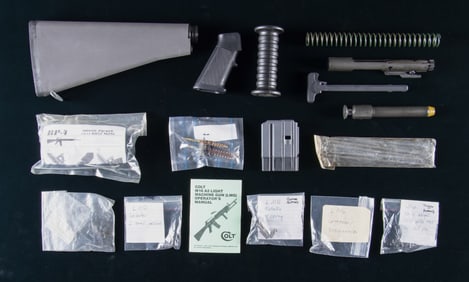 COLT M16A2 LMG PARTS LOT.