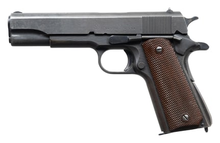 VERY FINE, 1943 UNION SWITCH & SIGNAL 1911A1 SEMI