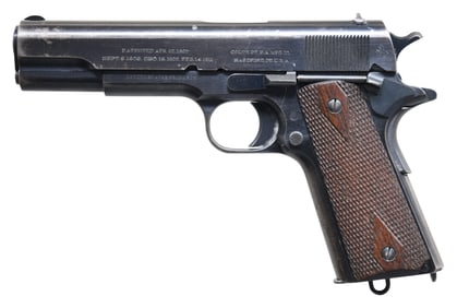 FINE, 1913 COLT 1911 U.S. ARMY SEMI AUTO