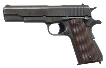 REMINGTON RAND MODEL 1911A1 SEMI AUTO PISTOL.