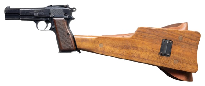 FN HIGH POWER, GRAND RENDEMENT, OVAL PORT BELGIAN