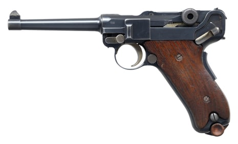 DWM MODEL 1906 AMERICAN LUGER WITH IDEAL SHOULDER