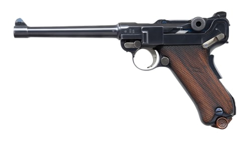 KEIL DOCKYARD MARKED DWM FIRST ISSUE NAVY LUGER